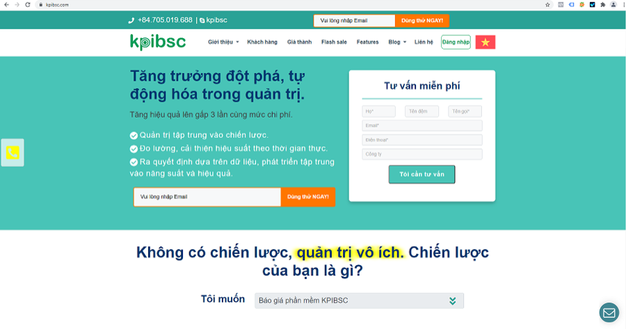 KPIBSC là Nền tảng Chuyển đổi số Doanh nghiệp